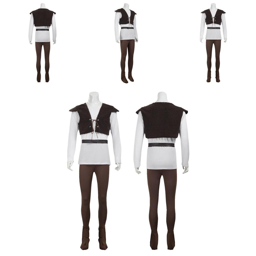 Shrek Character Costume With Vintage Style Polyester Material For Cosplay Events