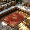 Vintage Persian Rugs Luxury Handmade Traditional Area Rug for Living Room Decor Multicolor Floral Design (8x10 ft)