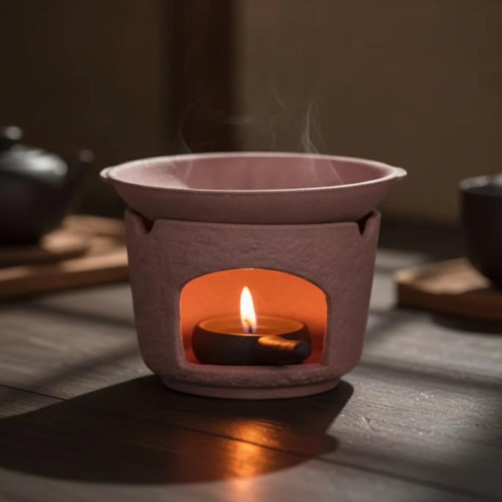 Japanese Style Incense Burner Ceramic Tea Light Holder Multipurpose Aromatherapy Stove  Tabletop