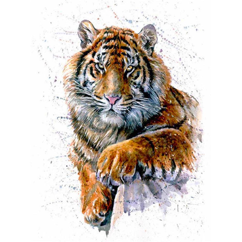 Diy Diamantová maľba Zvieratá Leopard Diamantové vyšívanie Výpredaj Orlie kamienky Mozaika Krížové vyšívanie Dekor pre domácnosť