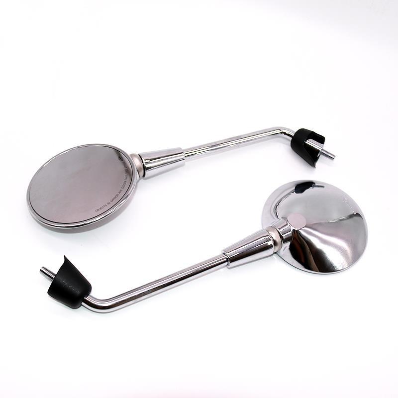 Moxin Vespa 8 Rearview Mirror: Biya Bridge Style, Adjustable Left/Right, Reversing Capability
