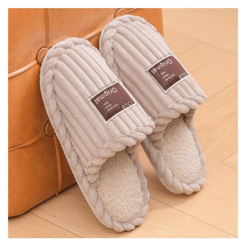 Paar Winter Zuhause Lässige Baumwollpantoffeln