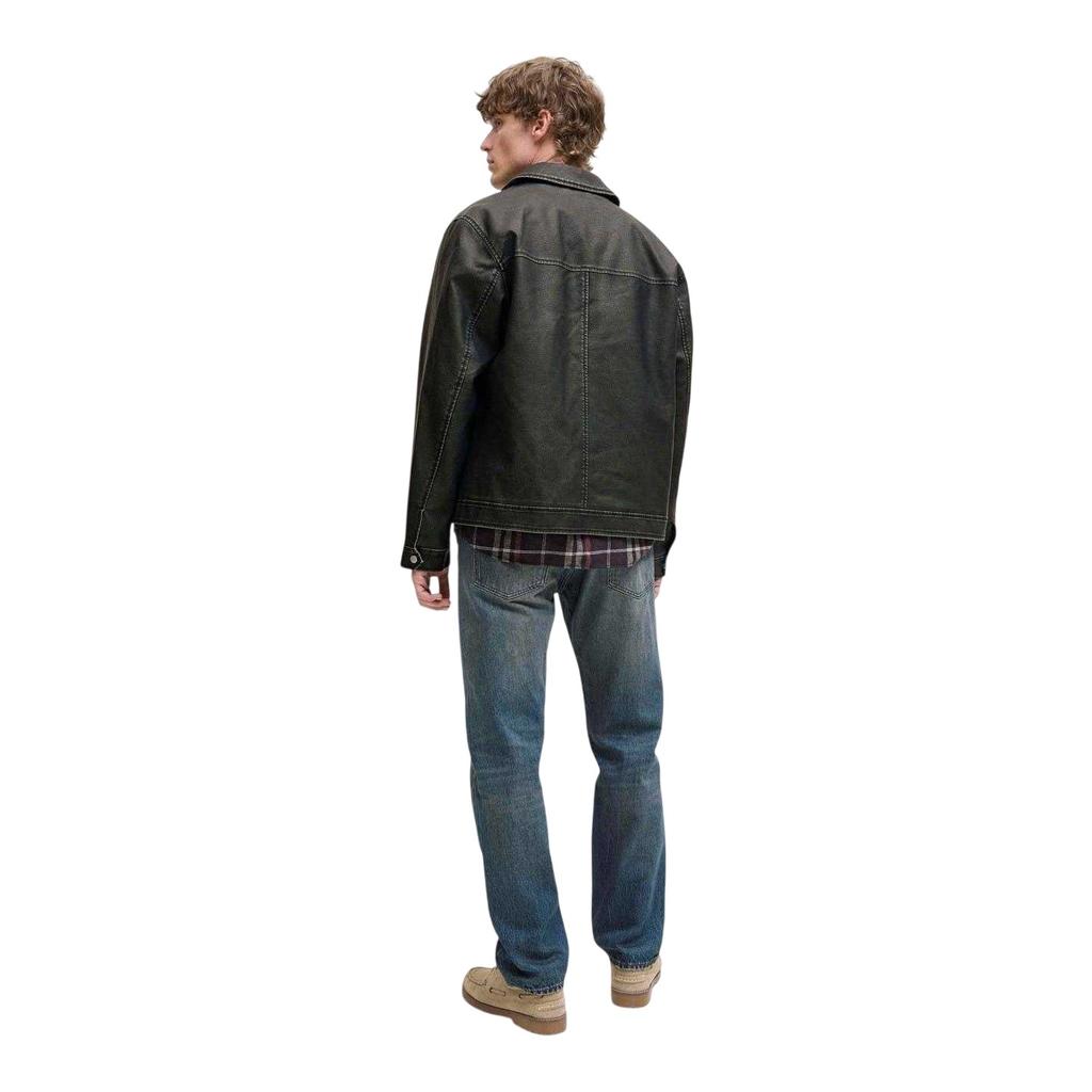 Jack And Jones Mens Polyurethane Long-Sleeved Jacket