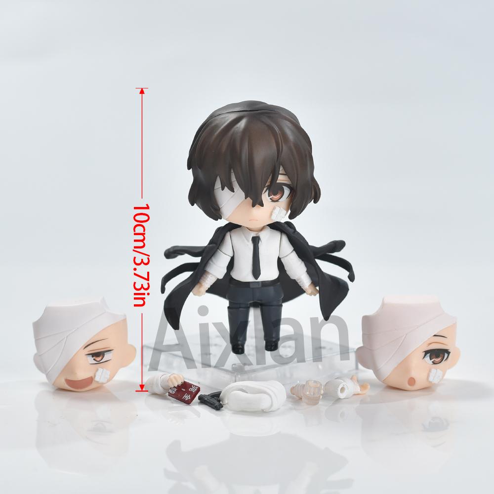 Aixlan #2409 Dazai Osamu #2410 Nakahara Chuya Figure Bungo Stray Dogs PVC Action Figure Amine Gift Collectible Figurine