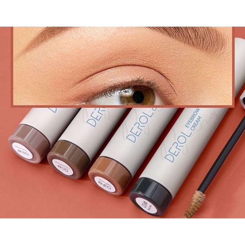 DEROL - Night Clouds Lasting Color Eyebrow Cream - 4-5