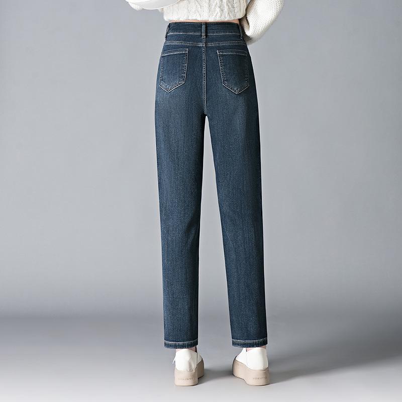 Spring High Waist Petite Harem Jeans - Plus Size, Slimming, Versatile, Casual Fit for Women