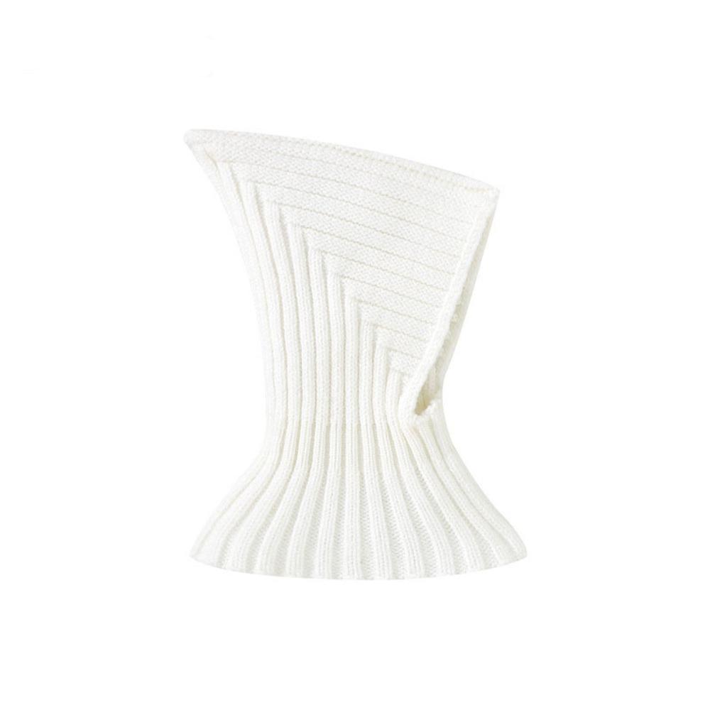 Knitted Kid Windproof Earmuffs Caps Windproof Collar Hat and Scarf Integrated Baby Beanies Outdoor