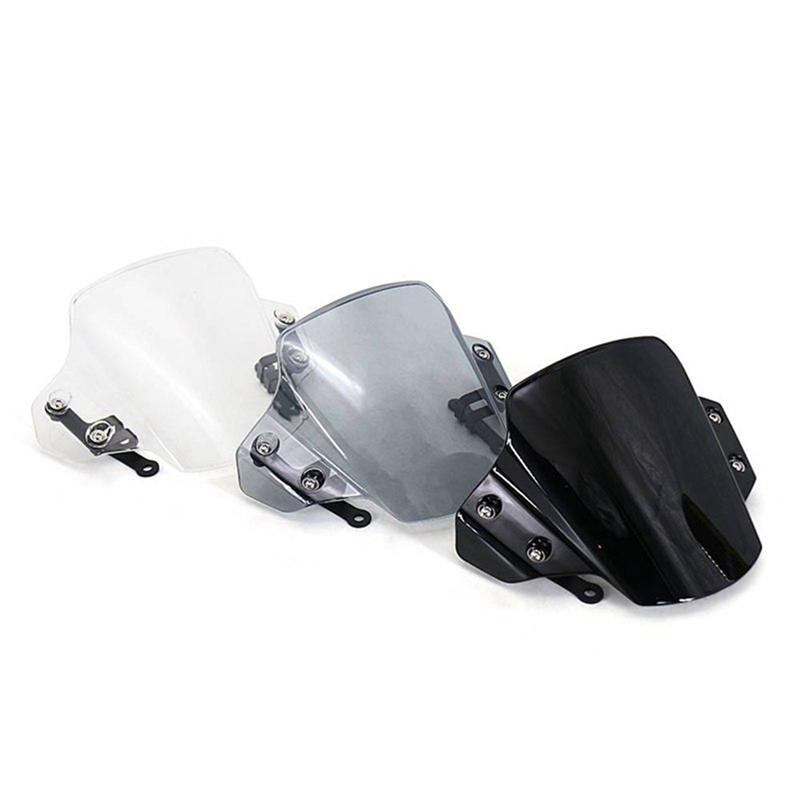 Motorradzubehör Windschutzscheibe Windschutz für MT-09 2025 2025 2025 MT09 MT 09 Mt09 (Transparent)