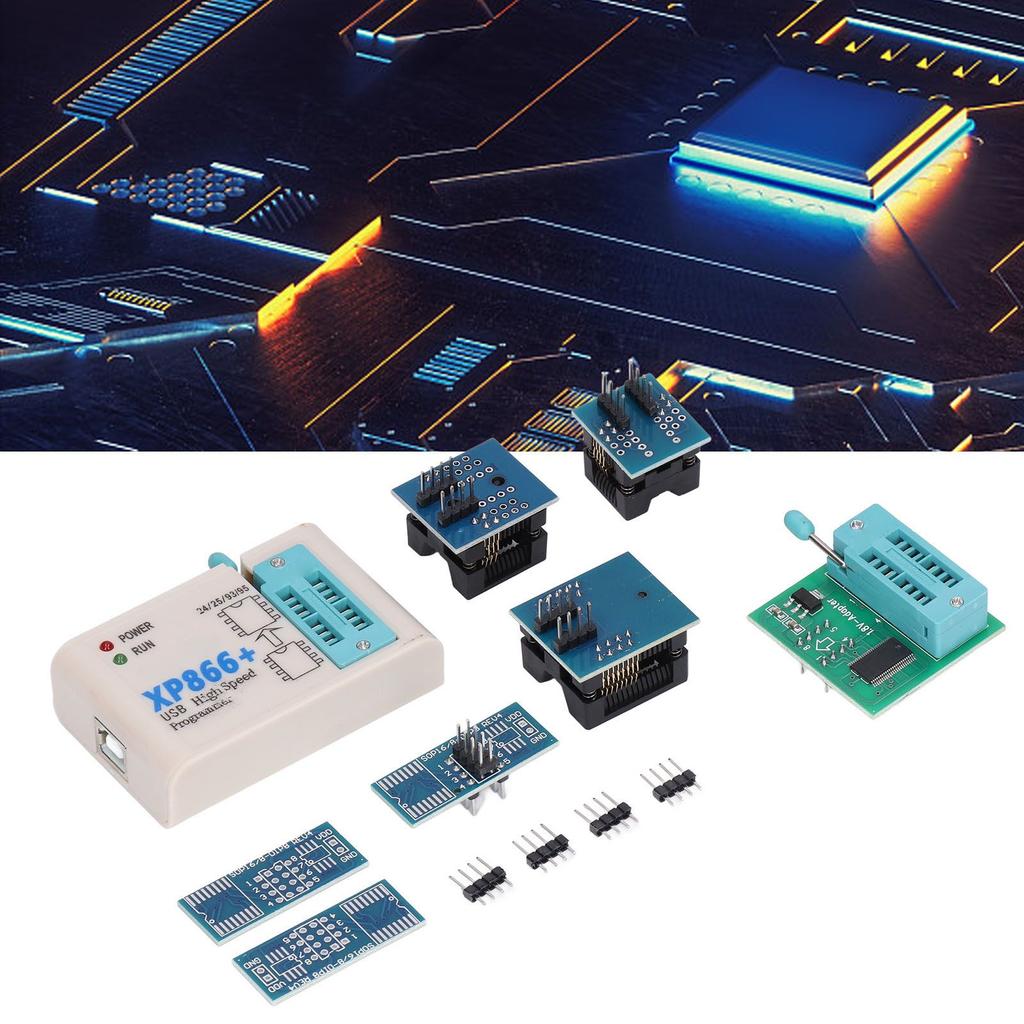 XP866 Vysokorýchlostný SPI FLASH Programátor BIOS Čip USB Programovacia Súprava pre 24 25 93 EEPROM