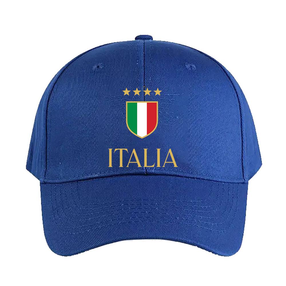 Italia Cap Summer Woman Man Adult Hat Fashion Casual Adjustable Printed Baseball Caps Trucker Cap Outdoors