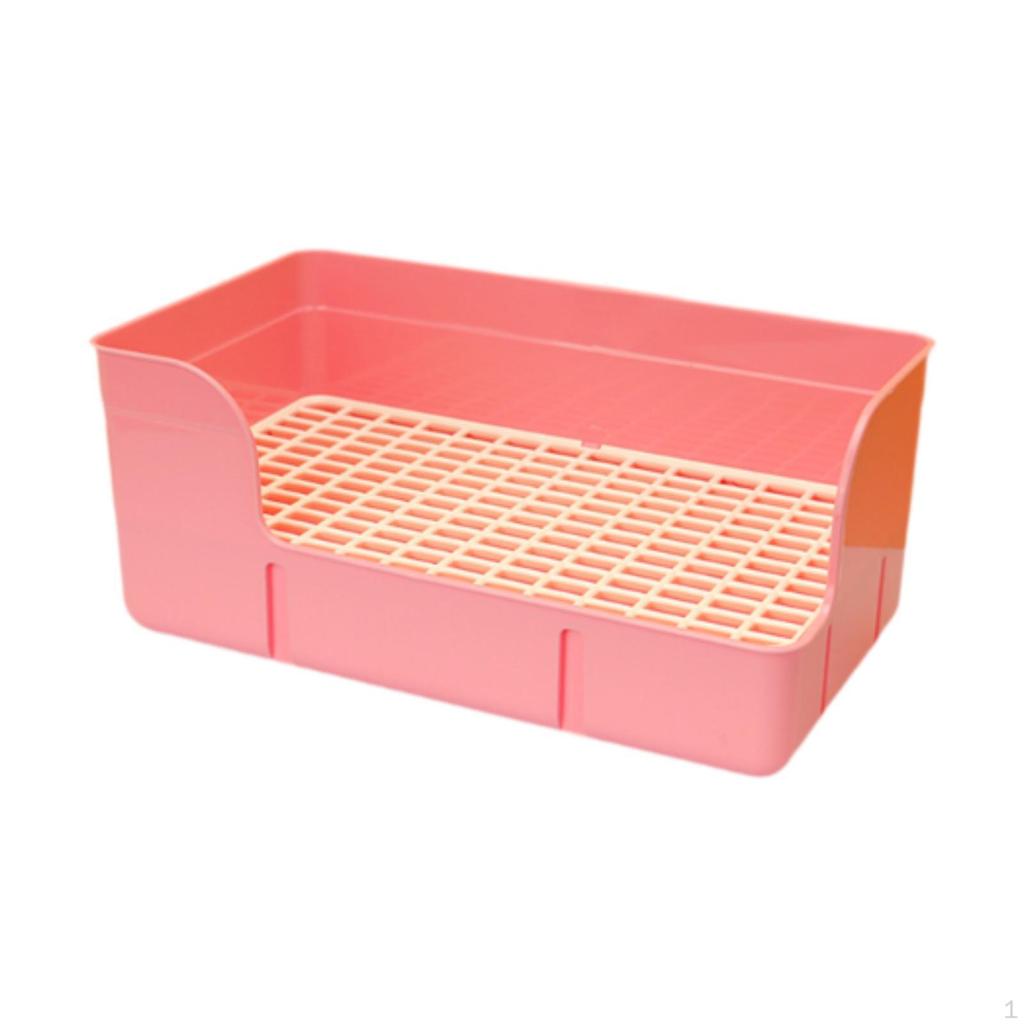 Cage Litter Box for Rabbits And Small Animals Potty Tray