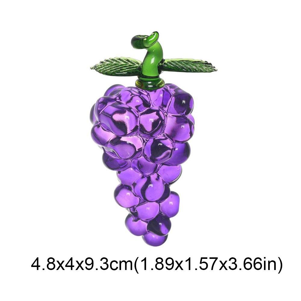Гранат Тыква Ананас Тыква Клубника Фруктовые Украшения Стеклянные Поделки Ручная Работа Искусственные Фрукты Декор Имитация