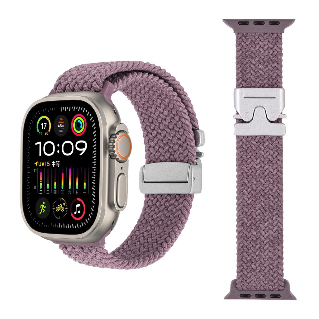 Parachute Strap For Apple Watch Ultra 3 2 Band 49mm 46mm 42mm 45mm 41mm 44mm Braided Nylon Bracelet iWatch 11 10 9 8 7 6 SE Belt