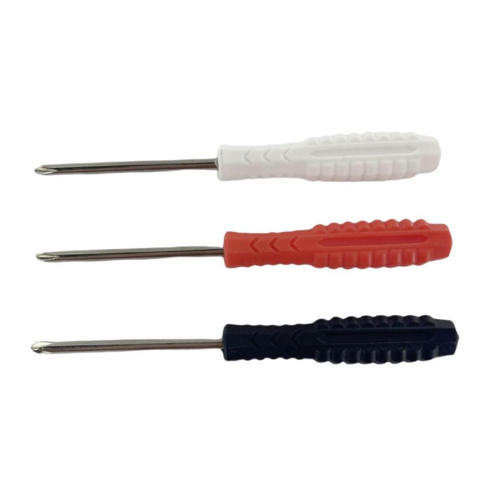 Phillips & Flat Head Grenade Handle Screwdriver Set, Black, for Furniture Repair