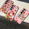 Girl Pink Strawberry S-Shortcake Phone Case For Samsung S 24 Fe 25 Ultra Plus 20 Lite 21 30 22 23 24 22 Ultra 5G Fundas