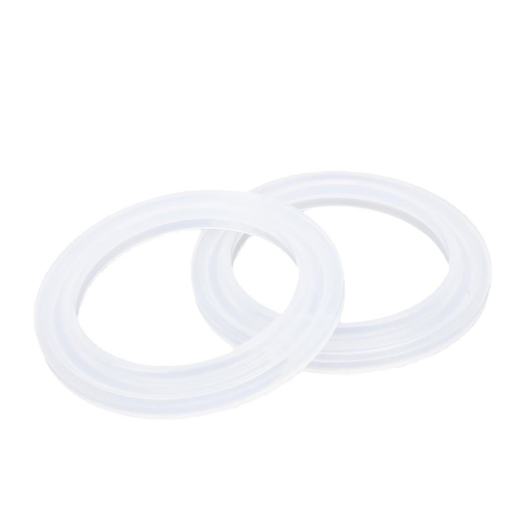 2 Pcs 51mm Silicone Steam Ring Replacement for Petrus PE3320 3606 Coffee Machine Grouphead Gasket