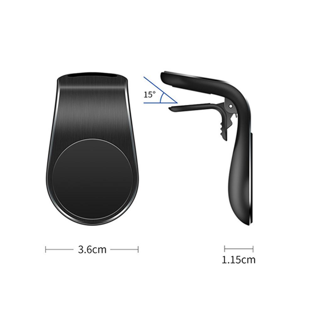 New Magnetic Car Phone Holder Air Vent Clip Mount Rotation Cellphone GPS Support For Xiaomi Samsung Phone Stand