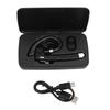 Single Ear Bluetooth Headset with Noise Cancelling Dual Mic 180 Deg Rotate Wireless Trucker Headset IPX7 Waterproofing