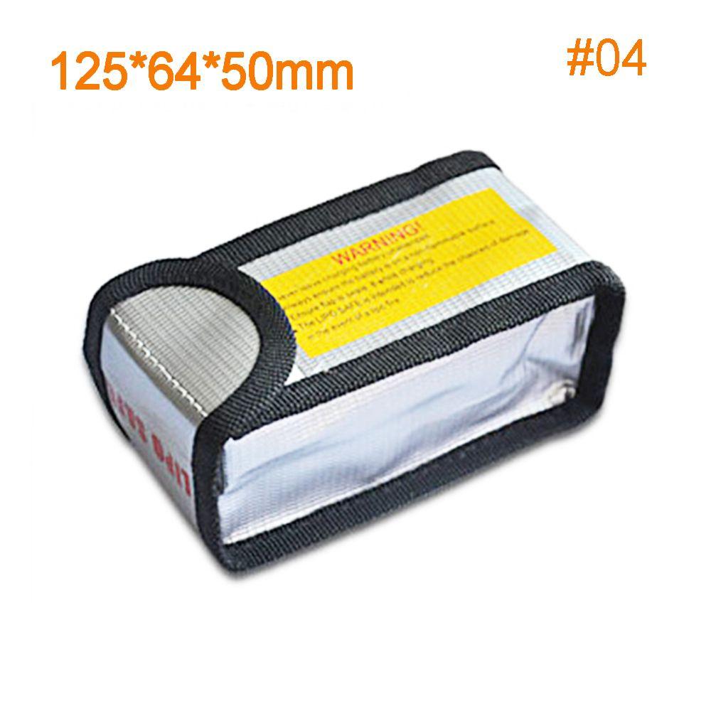 1Pc Silver RC LiPo Battery Safety Bag Fireproof Waterproof Explosion-proof Guard Charge Sack Practical Charging Protection