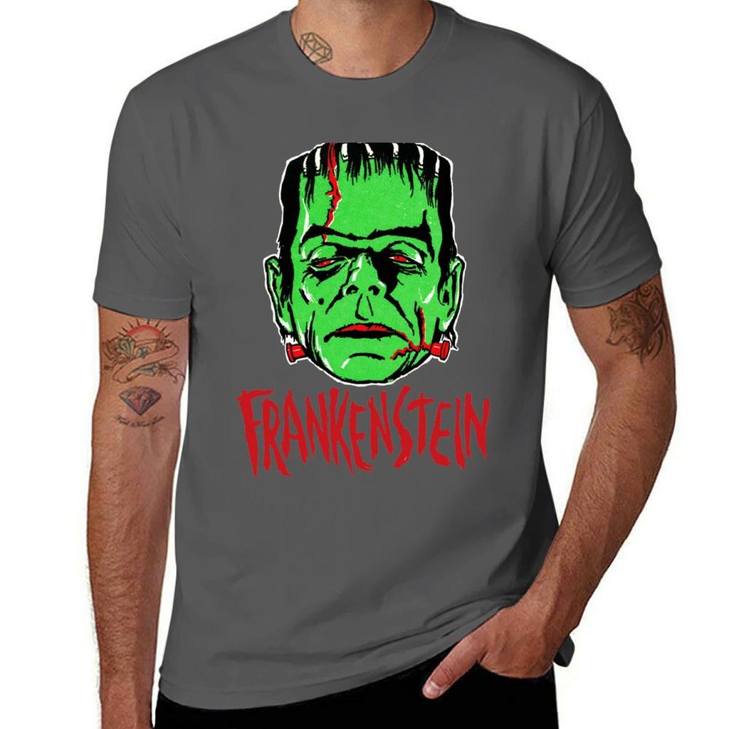 Frankenstein Vintage 1960s Style Tshirt Uv Protection Outdoor Tee Shirt Tshirt