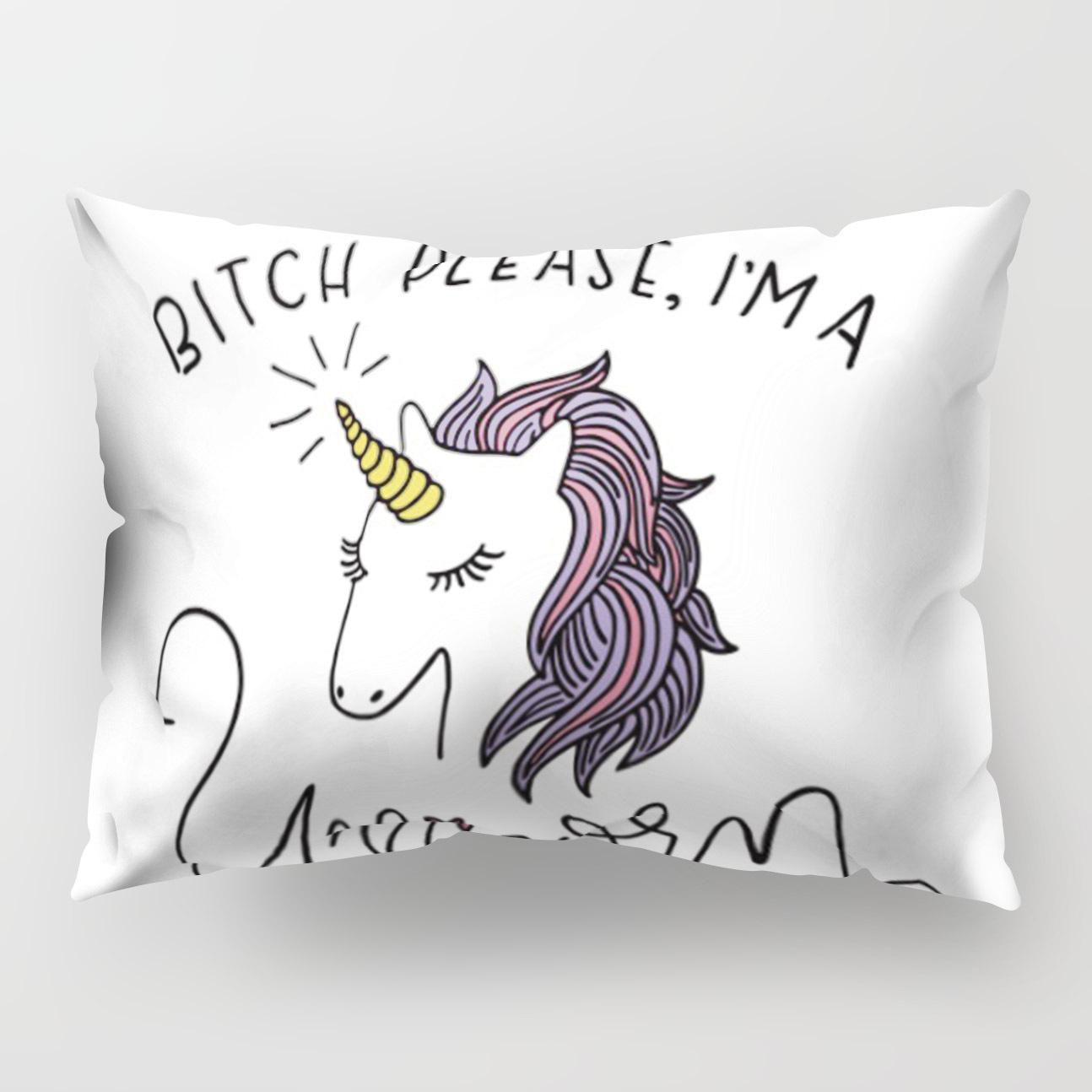 

Cartoon Unicorn Long Pillow Polyester Pillow Premium Durable Quality Useful Practical Reliable Efficient Safe With Quality 50*30cm