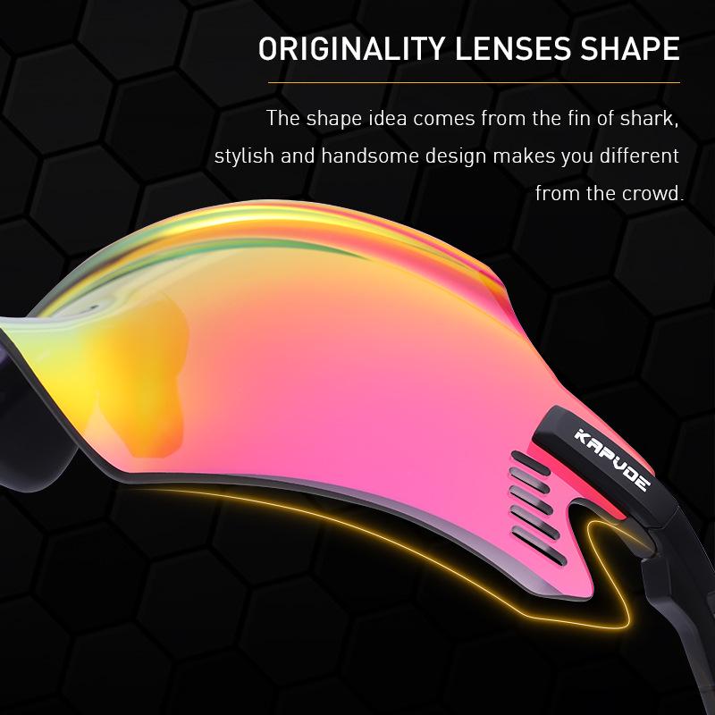 Kapvoe Cycling & Mountaineering Sunglasses: Sand Protection for Road & Mountain Biking