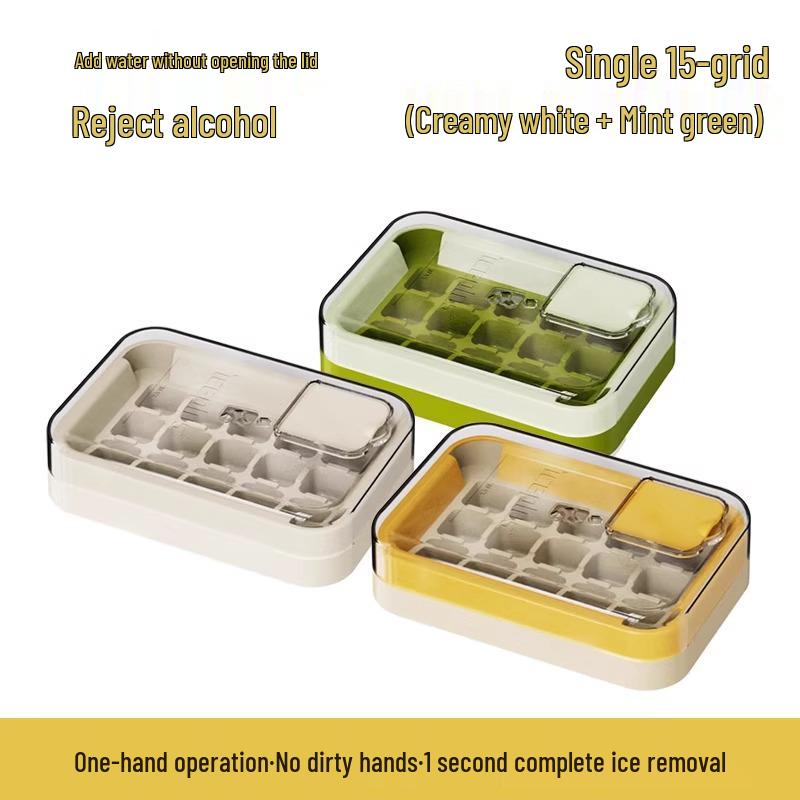

Newcomer Discount: Free Shipping Ice Cube Tray Mold - Household Ice Making Box