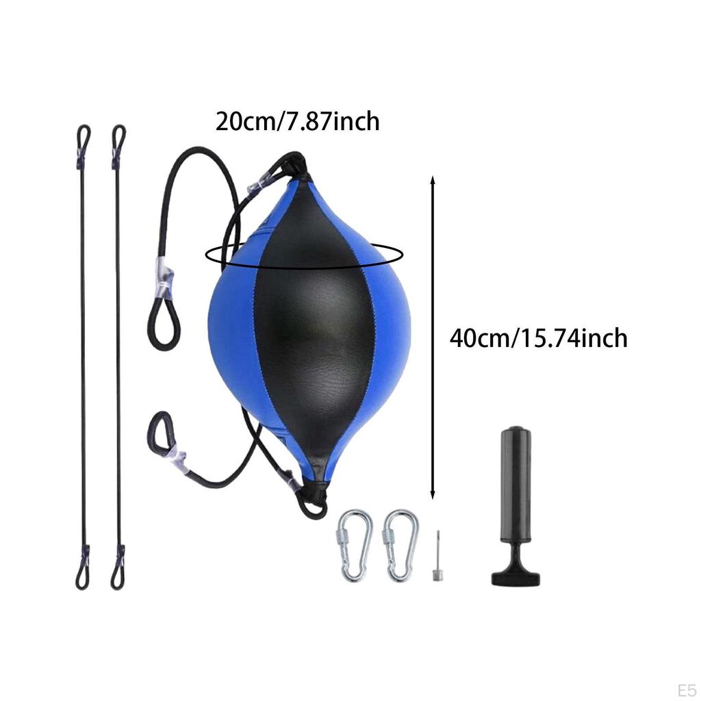 Boxball Geschwindigkeit mit Seil Pumpe Aufblasbarer Boxsack Double End Bag für
