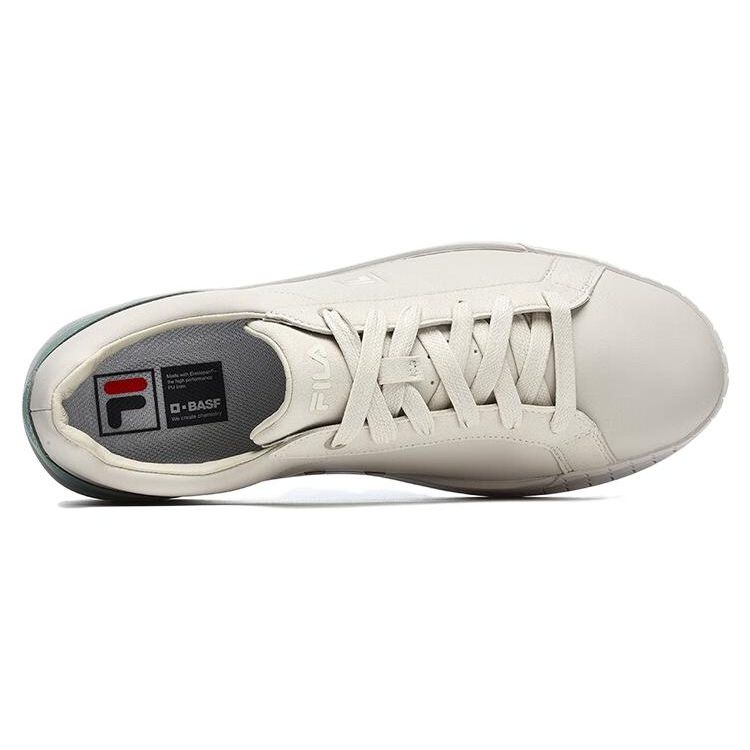 Fila Ace Fabric Synthetic Leather Non-Slip Wear-Resistant Low-Top Skate Shoes Men Sneakers White Blue F12M241201FMQ