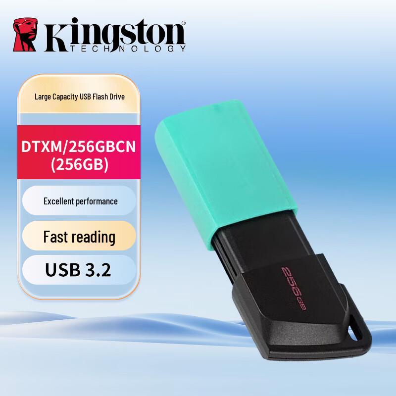 Kingston DataTraveler Exodia M 256GB USB 3.2 Flash Drive