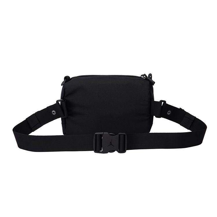 New Jordan Polyester Shoulder Bag, Crossbody Bag, Fanny Pack Unisex Black JD2513065AD-002