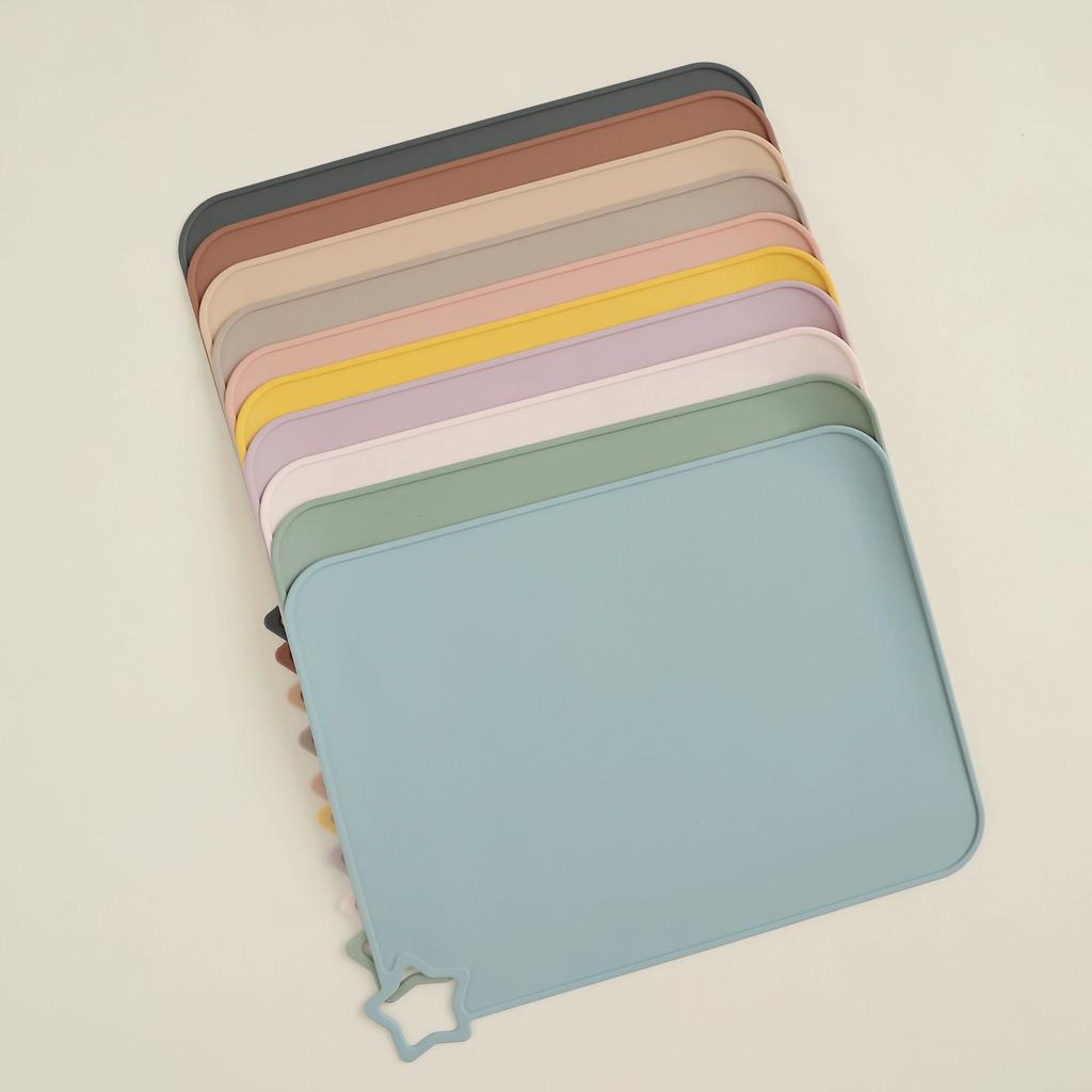 Anti-scald Placemats Heat-insulating Mats Easy-to-clean Waterproof and Oil-proof Table Mats Household Tableware Food-grade