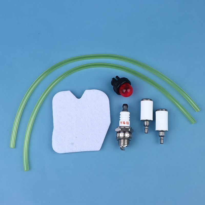 Chainsaw and lawn mower parts, universal garden filter, fuel line, primer bulb, and fuel pump assembly