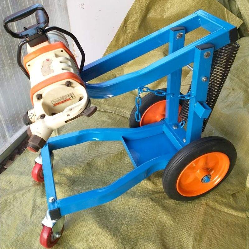 Heavy-Duty Air Cannon Crane Stand - Professional Large Wheel Lifting Tool