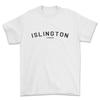 Islington T-Shirt, Stadtteil Town 1 Stil, regionales London Stadt England T-Shirt.