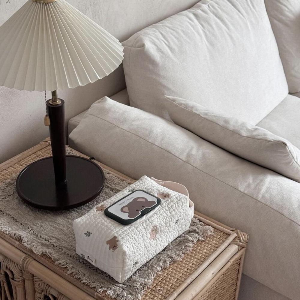 Cotton Car Tissue Box Handheld Napkin Holder Home Supplies Wet Wipes Case  Kitchen