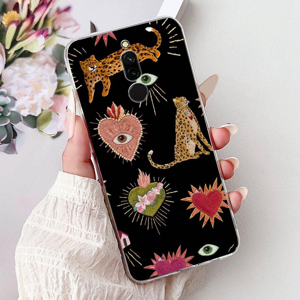 For Xiaomi Redmi 8 Case Lovely Funny Cartoon Cover Soft Silicone Case For Xiaomi Redmi 8 8A Redmi8 Redmi8A Fundas Bumper