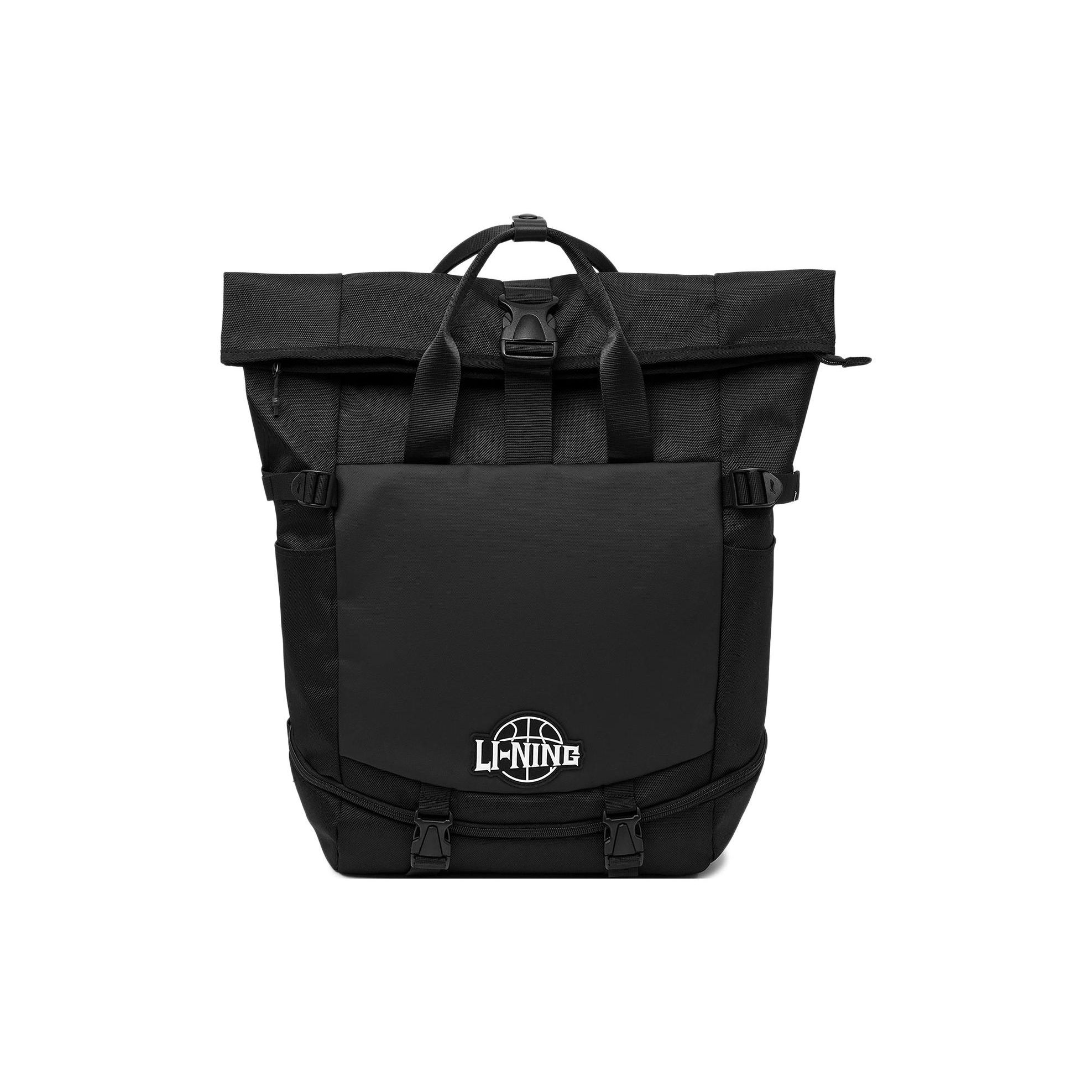 

Li Ning Badfive Basketball Series Sports Leisure Large Capacity Polyester Backpack Unisex backpack Black ABST299-1 One Size