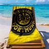 Borussia Dortmund Beach Towel Super Soft Microfiber Quickdry Fabric Comfortable Lightweight
