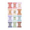 10 Sheet Index Label Paster Bookmark Stickers Easy Read Book Tabs Gold Stamping Tabs for Office School Notbook Journal Study Reading