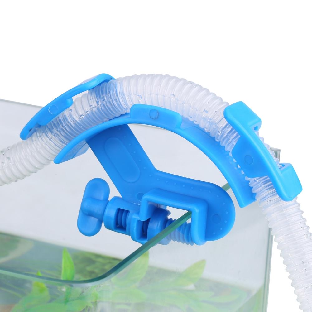 Aquarium Wasserleitunghalter Aquarium Schlauchhalter Fixierklemme Clip