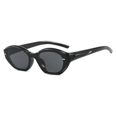 New Vintage Individualistic Super Light Unisex Outdoor Travel Beach Ultraviolet-proof UV400 Shades Glasses Oval Frame Sunglasses