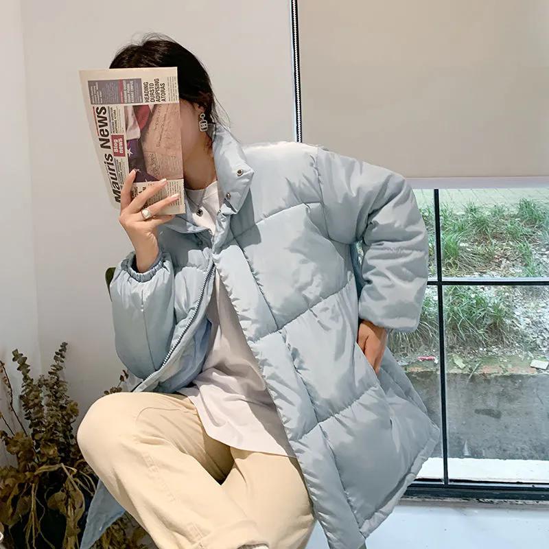 WTEMPO Женские уличные пальто с воротником-стойкой — фото 9