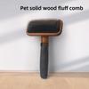 Dog Comb Pet Hair Remover Wooden Dogs Brush Massage Cat Brush Dog Grooming Combs for Dog Long Hair Cleaning Pet Supplies