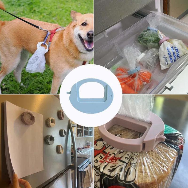 1/3/6pcs Sealing Clip Bread Bag Clips Food Clips for Bags Plastic Bag Clip, Bag Closure Clips for Freshness Secure Storage