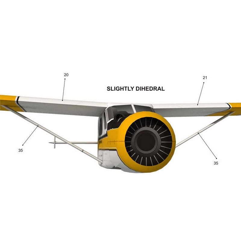 DIY CAN Beaver Float Seaplane 3D Paper Model Airplane Model 1/32 DHC-2 (Unassembled Kit)