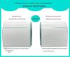 Waterproof Thermal Barcode Label, 60x40mm, 100x150 Sheets, Self-Adhesive, Blank.