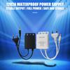 AC100 240V to DC12V 2A Power Adapter Universally Input andWaterproof Outdoor Design for Electronics
