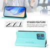 For Motorola Edge 40 Neo 5G Leather Case RINACASIS RC01 Phone Cover with RFID Blocking Wallet Stand