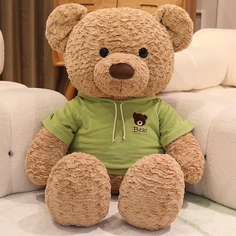 Cartoon Sweater Bear Doll Plush Toy Big Bear Hug Bear Doll Girl Company Soothing Doll